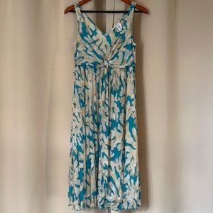 Sea-inspired Diane Von Furstenberg Size 4 breezy dress